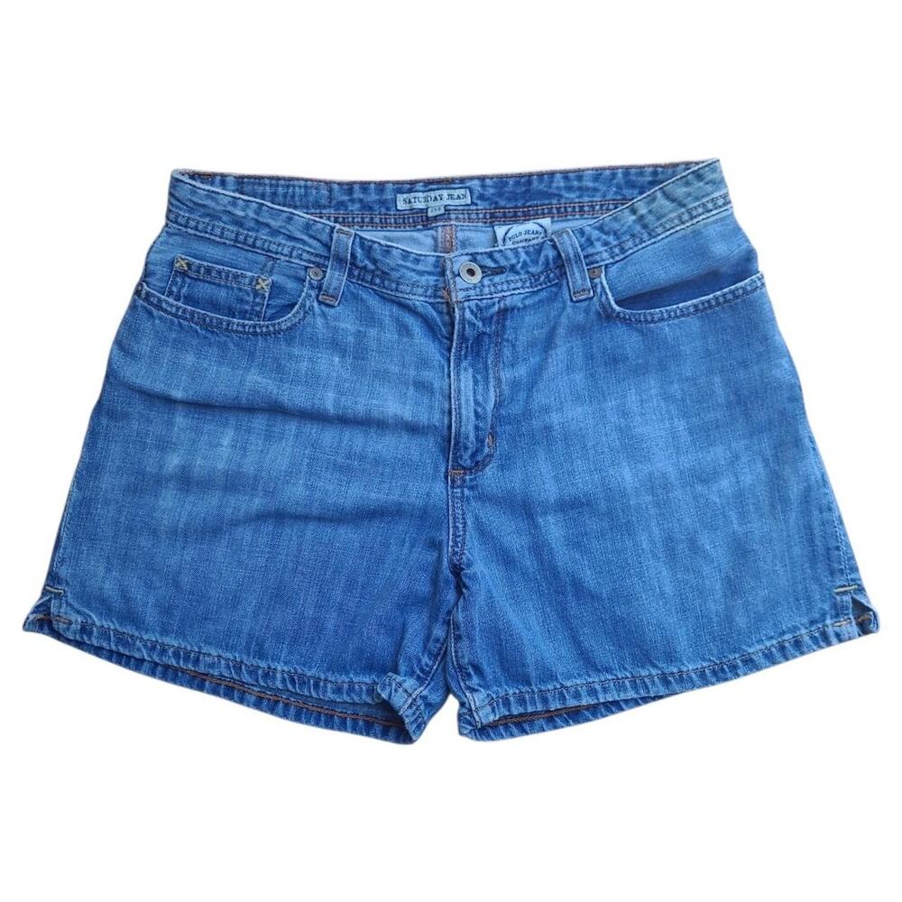 Polo Jean Company Saturday Jean Denim Shorts Women's Size 8 Medium Wash